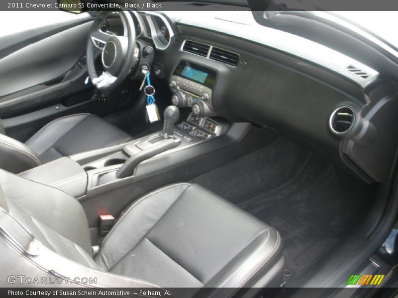 Black / Black 2011 Chevrolet Camaro SS Convertible
