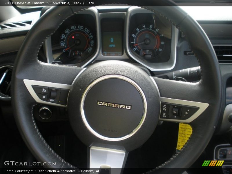 Black / Black 2011 Chevrolet Camaro SS Convertible