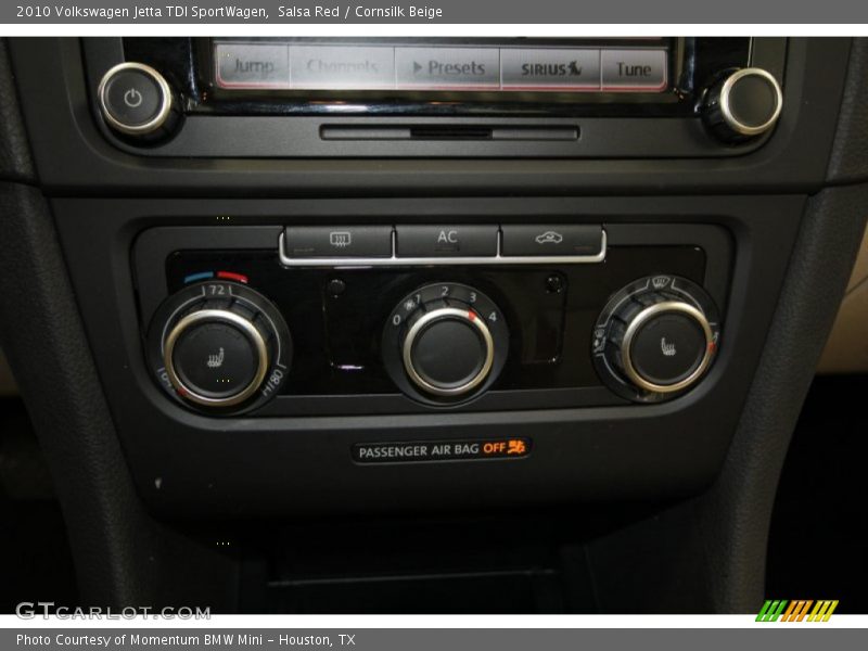 Salsa Red / Cornsilk Beige 2010 Volkswagen Jetta TDI SportWagen