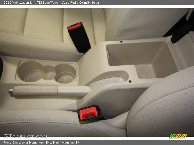 Salsa Red / Cornsilk Beige 2010 Volkswagen Jetta TDI SportWagen