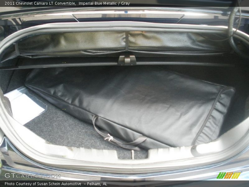 Imperial Blue Metallic / Gray 2011 Chevrolet Camaro LT Convertible