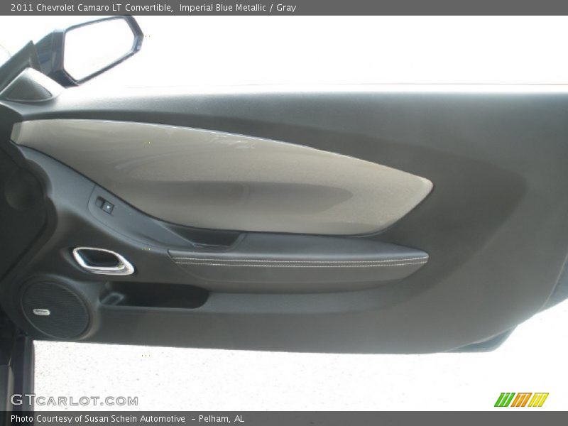 Imperial Blue Metallic / Gray 2011 Chevrolet Camaro LT Convertible