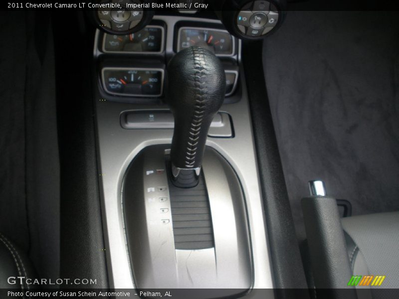 Imperial Blue Metallic / Gray 2011 Chevrolet Camaro LT Convertible