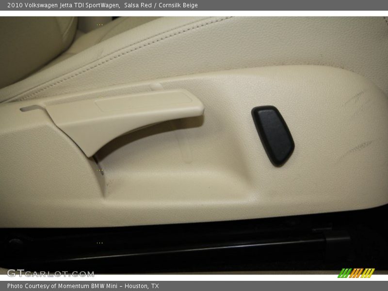Salsa Red / Cornsilk Beige 2010 Volkswagen Jetta TDI SportWagen