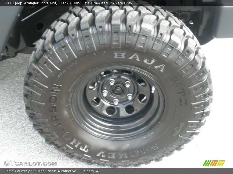 Black / Dark Slate Gray/Medium Slate Gray 2010 Jeep Wrangler Sport 4x4