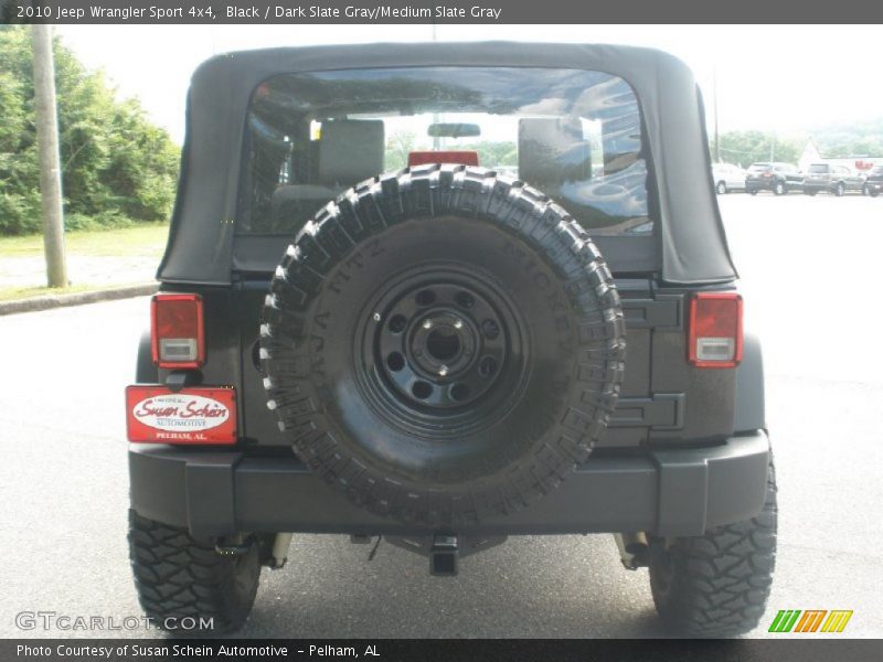 Black / Dark Slate Gray/Medium Slate Gray 2010 Jeep Wrangler Sport 4x4