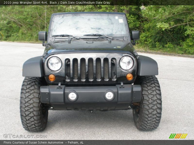 Black / Dark Slate Gray/Medium Slate Gray 2010 Jeep Wrangler Sport 4x4