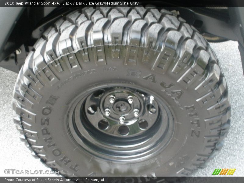 Black / Dark Slate Gray/Medium Slate Gray 2010 Jeep Wrangler Sport 4x4