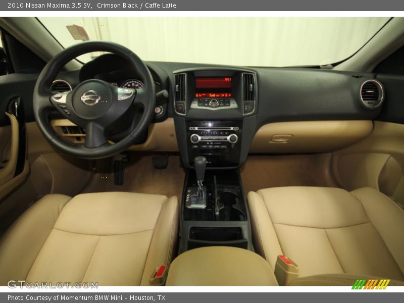 Crimson Black / Caffe Latte 2010 Nissan Maxima 3.5 SV