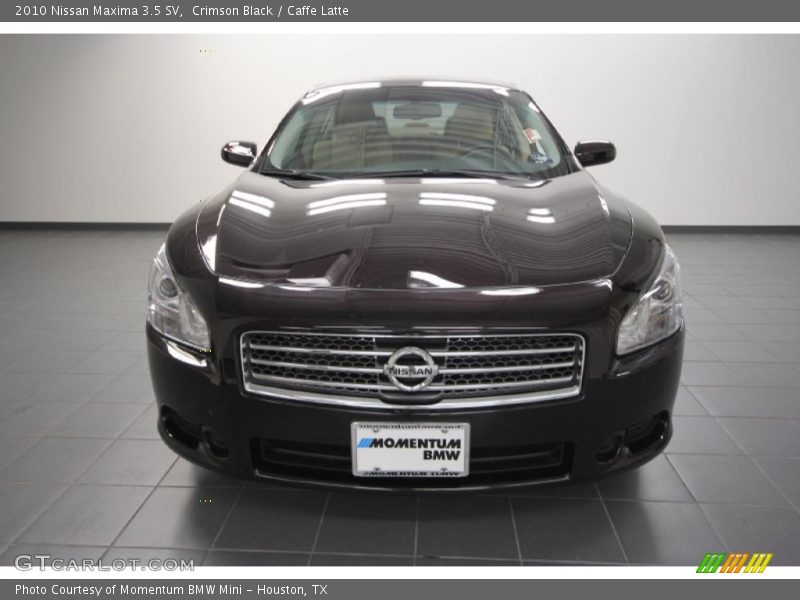 Crimson Black / Caffe Latte 2010 Nissan Maxima 3.5 SV