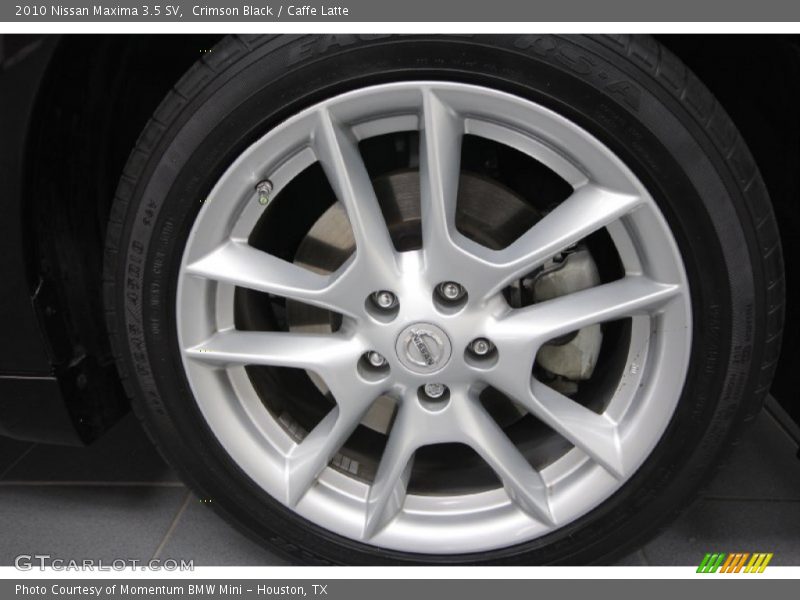 Crimson Black / Caffe Latte 2010 Nissan Maxima 3.5 SV