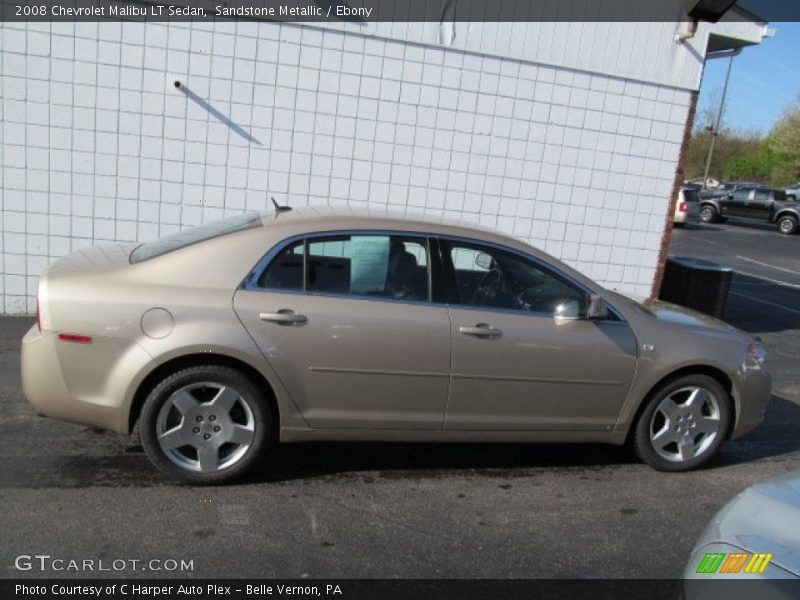 Sandstone Metallic / Ebony 2008 Chevrolet Malibu LT Sedan