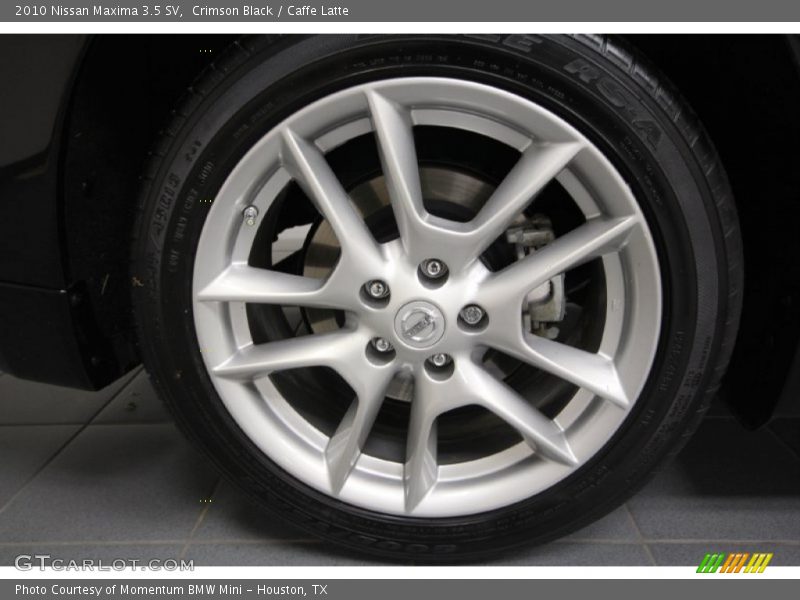 Crimson Black / Caffe Latte 2010 Nissan Maxima 3.5 SV