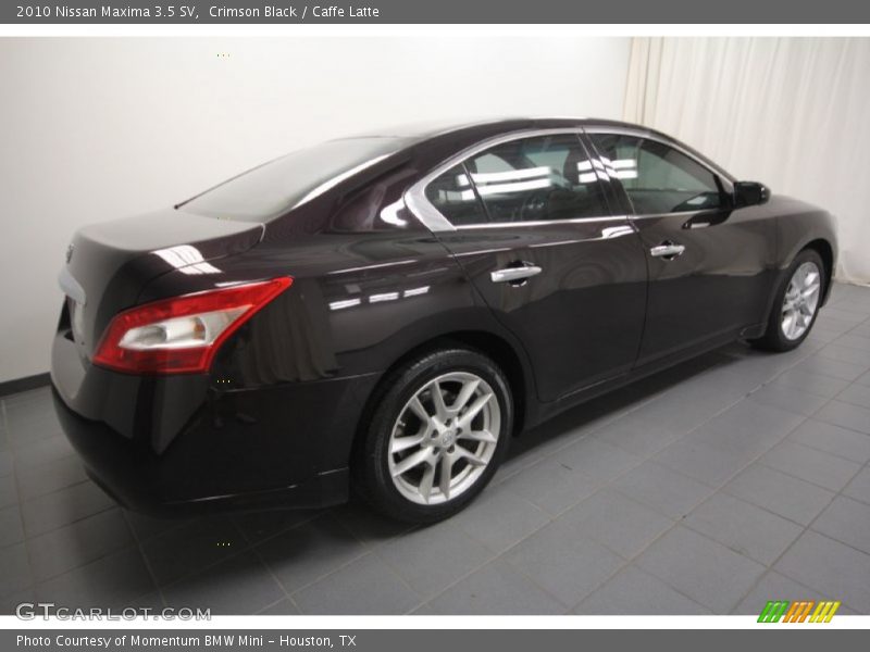 Crimson Black / Caffe Latte 2010 Nissan Maxima 3.5 SV
