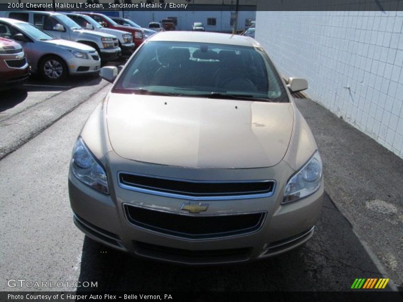 Sandstone Metallic / Ebony 2008 Chevrolet Malibu LT Sedan