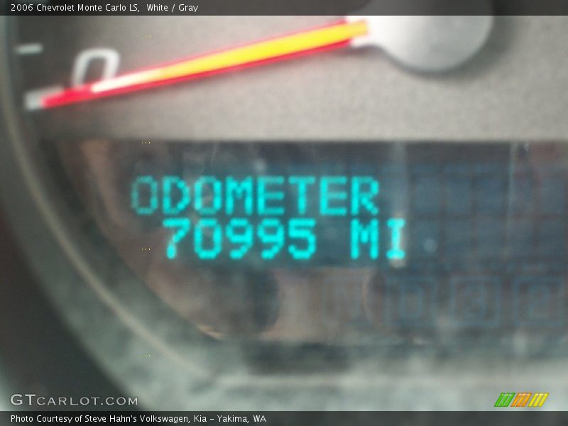 White / Gray 2006 Chevrolet Monte Carlo LS