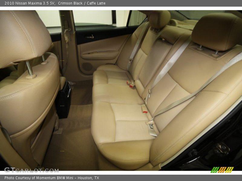 Crimson Black / Caffe Latte 2010 Nissan Maxima 3.5 SV
