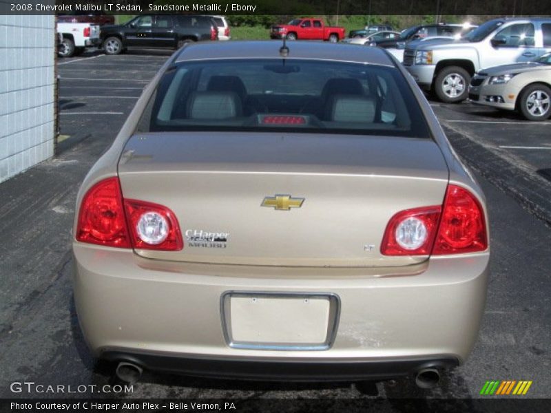 Sandstone Metallic / Ebony 2008 Chevrolet Malibu LT Sedan