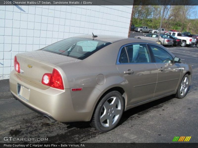 Sandstone Metallic / Ebony 2008 Chevrolet Malibu LT Sedan