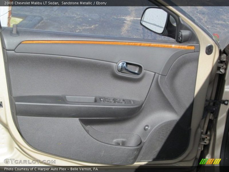 Sandstone Metallic / Ebony 2008 Chevrolet Malibu LT Sedan