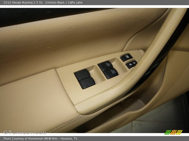 Crimson Black / Caffe Latte 2010 Nissan Maxima 3.5 SV