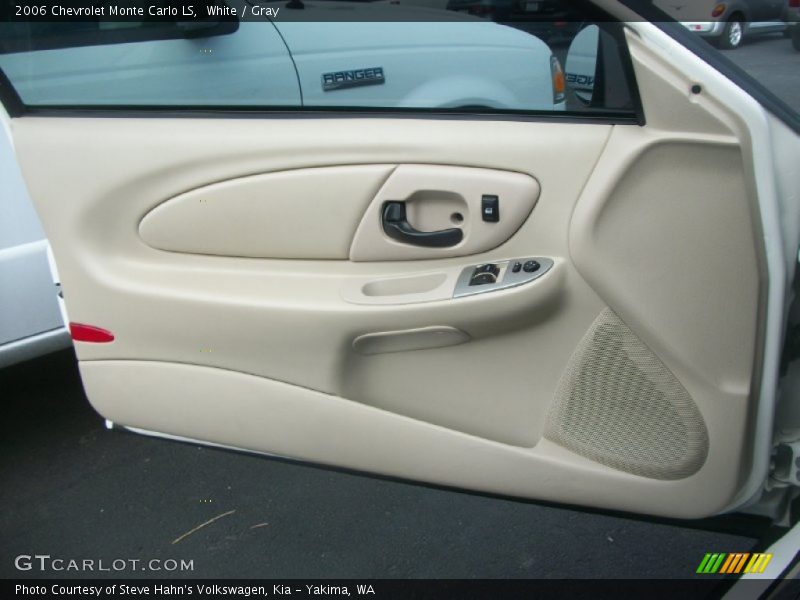 White / Gray 2006 Chevrolet Monte Carlo LS