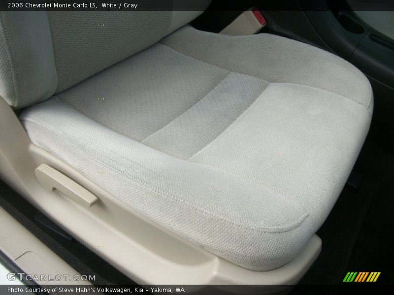 White / Gray 2006 Chevrolet Monte Carlo LS