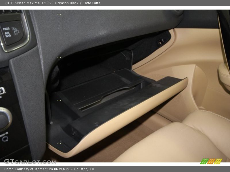 Crimson Black / Caffe Latte 2010 Nissan Maxima 3.5 SV