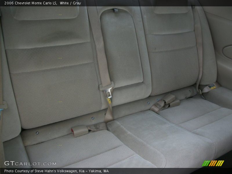 White / Gray 2006 Chevrolet Monte Carlo LS