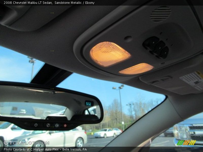 Sandstone Metallic / Ebony 2008 Chevrolet Malibu LT Sedan