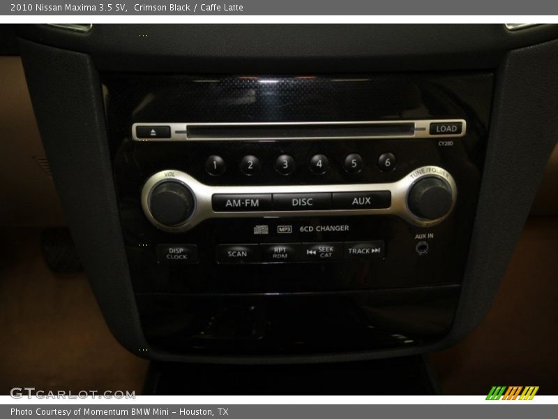 Crimson Black / Caffe Latte 2010 Nissan Maxima 3.5 SV