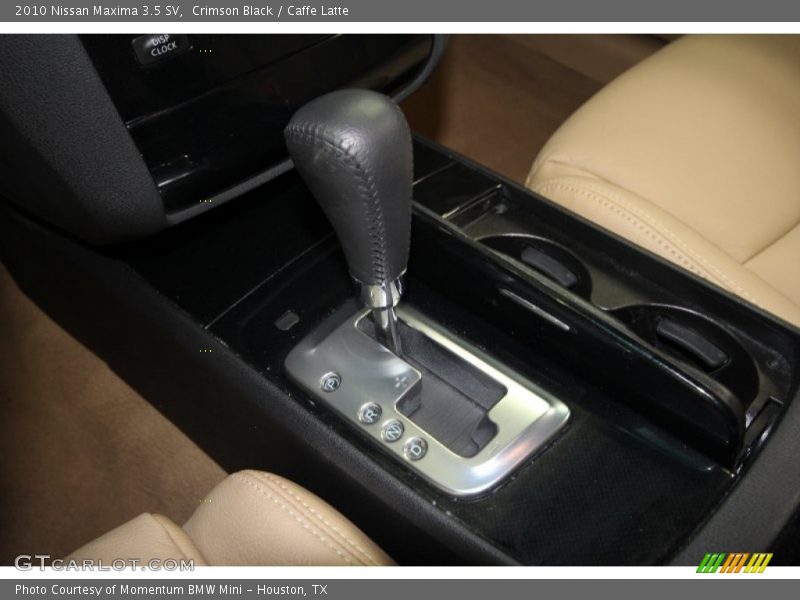 Crimson Black / Caffe Latte 2010 Nissan Maxima 3.5 SV