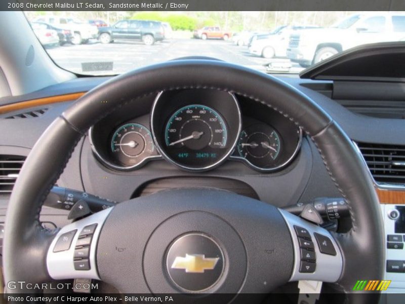 Sandstone Metallic / Ebony 2008 Chevrolet Malibu LT Sedan