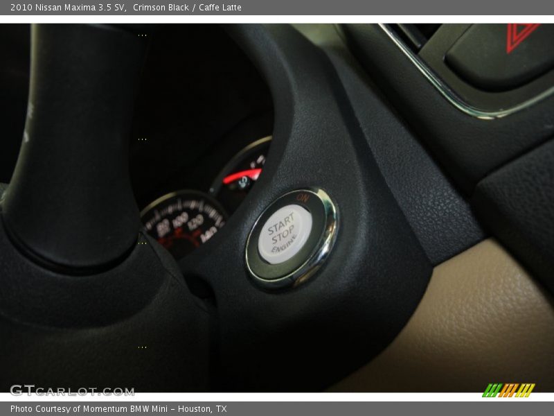 Crimson Black / Caffe Latte 2010 Nissan Maxima 3.5 SV