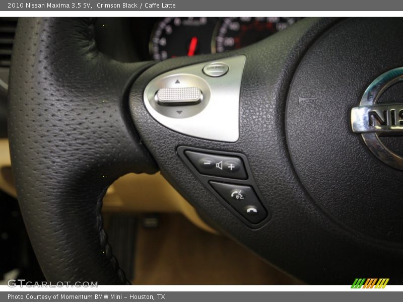Crimson Black / Caffe Latte 2010 Nissan Maxima 3.5 SV