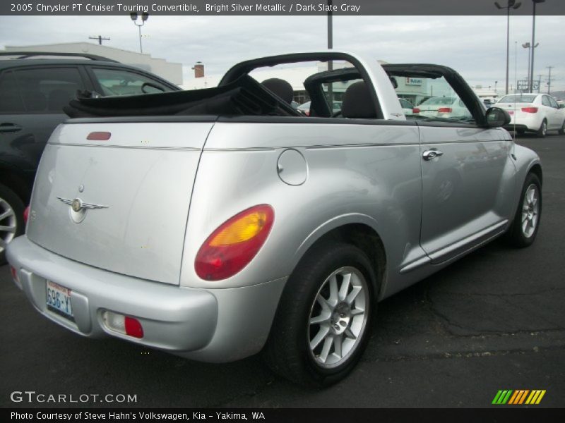 Bright Silver Metallic / Dark Slate Gray 2005 Chrysler PT Cruiser Touring Convertible