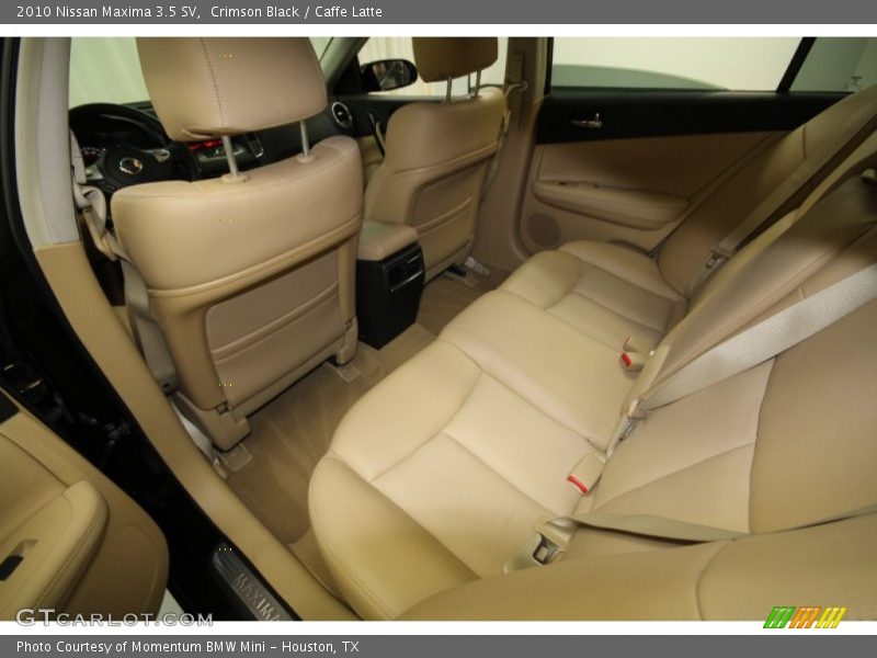 Crimson Black / Caffe Latte 2010 Nissan Maxima 3.5 SV