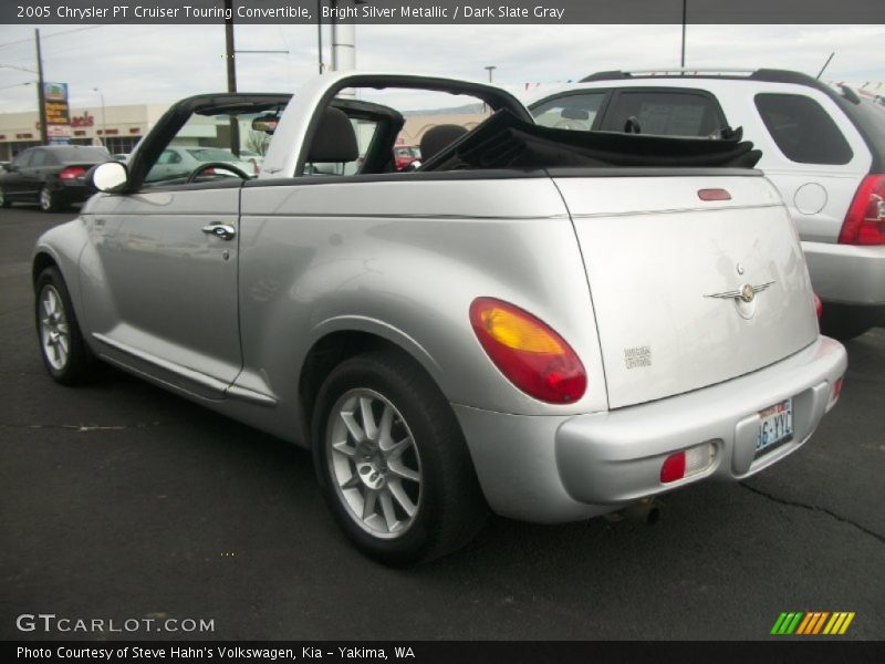 Bright Silver Metallic / Dark Slate Gray 2005 Chrysler PT Cruiser Touring Convertible