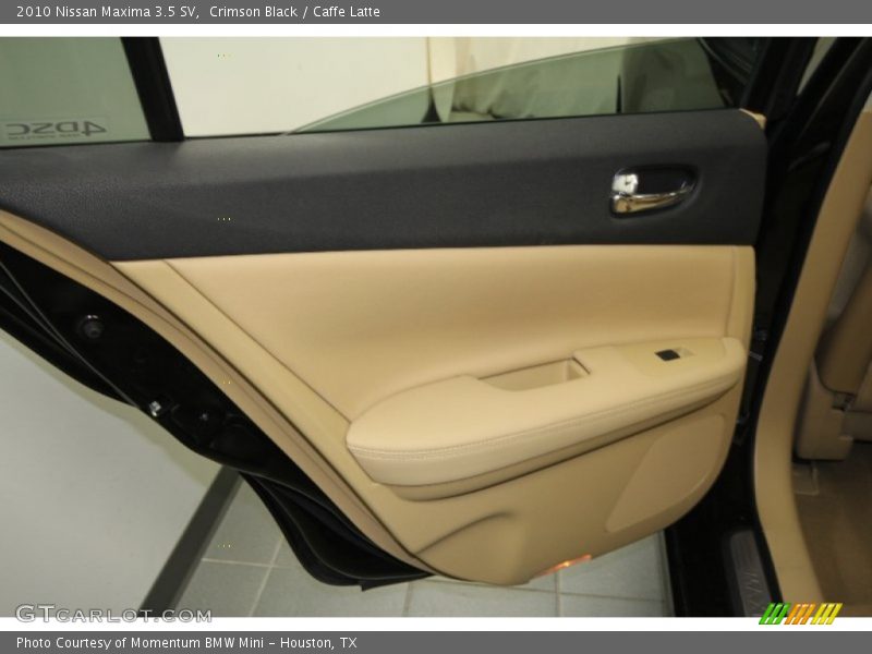 Crimson Black / Caffe Latte 2010 Nissan Maxima 3.5 SV