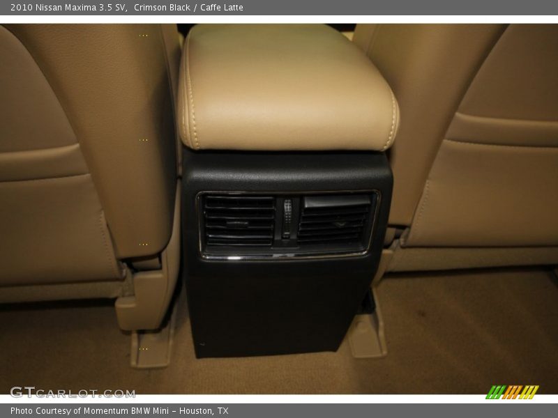 Crimson Black / Caffe Latte 2010 Nissan Maxima 3.5 SV