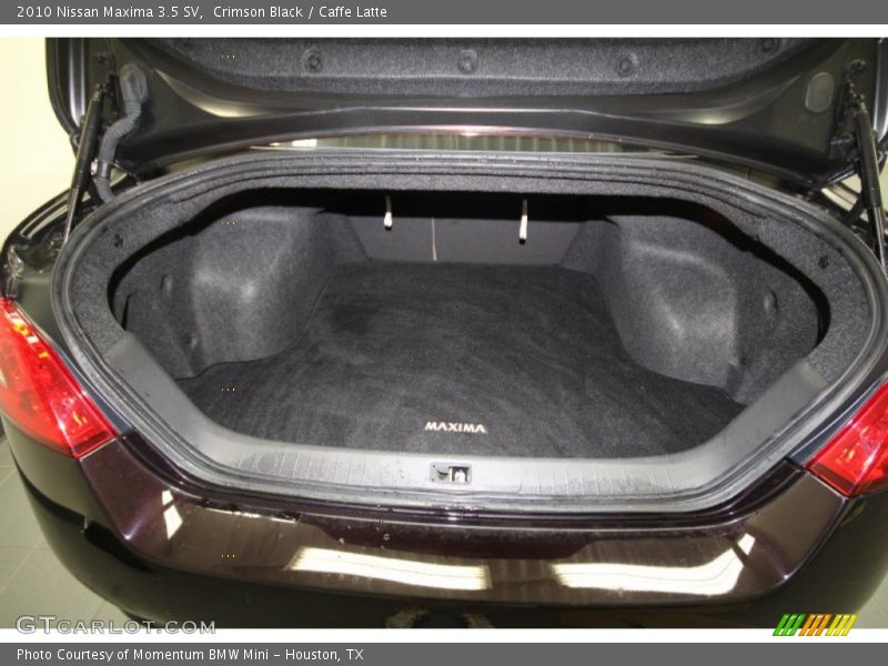 Crimson Black / Caffe Latte 2010 Nissan Maxima 3.5 SV