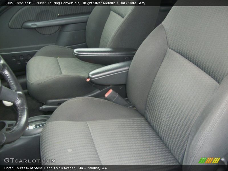 Bright Silver Metallic / Dark Slate Gray 2005 Chrysler PT Cruiser Touring Convertible