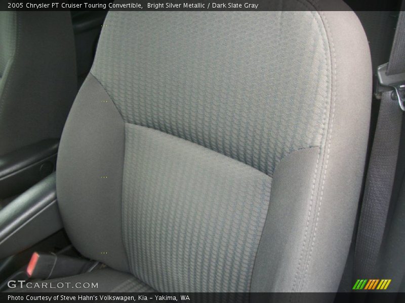 Bright Silver Metallic / Dark Slate Gray 2005 Chrysler PT Cruiser Touring Convertible
