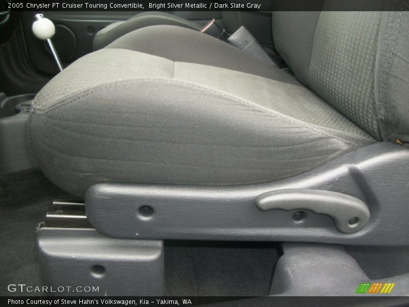 Bright Silver Metallic / Dark Slate Gray 2005 Chrysler PT Cruiser Touring Convertible