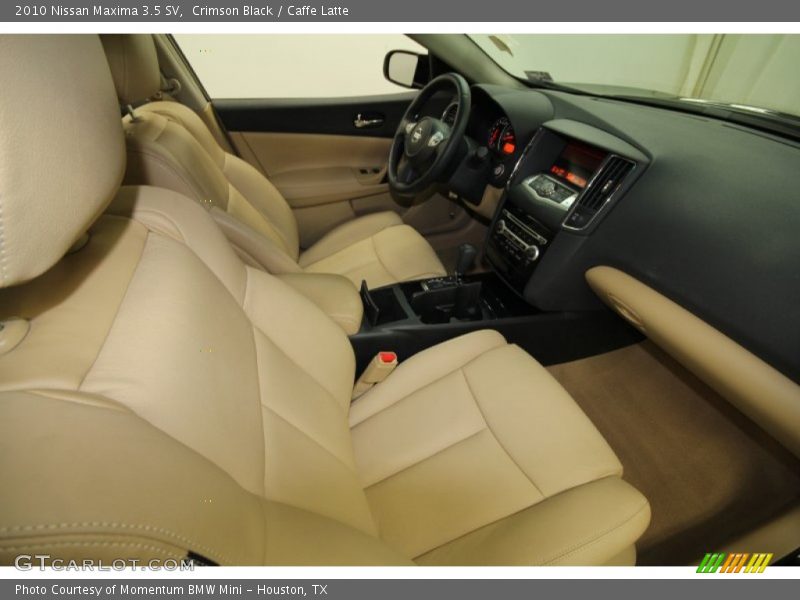 Crimson Black / Caffe Latte 2010 Nissan Maxima 3.5 SV