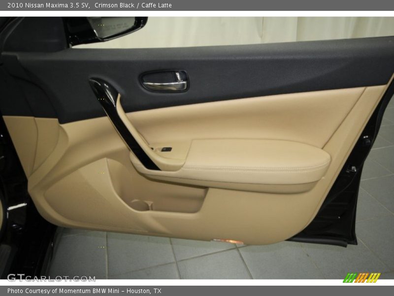 Crimson Black / Caffe Latte 2010 Nissan Maxima 3.5 SV