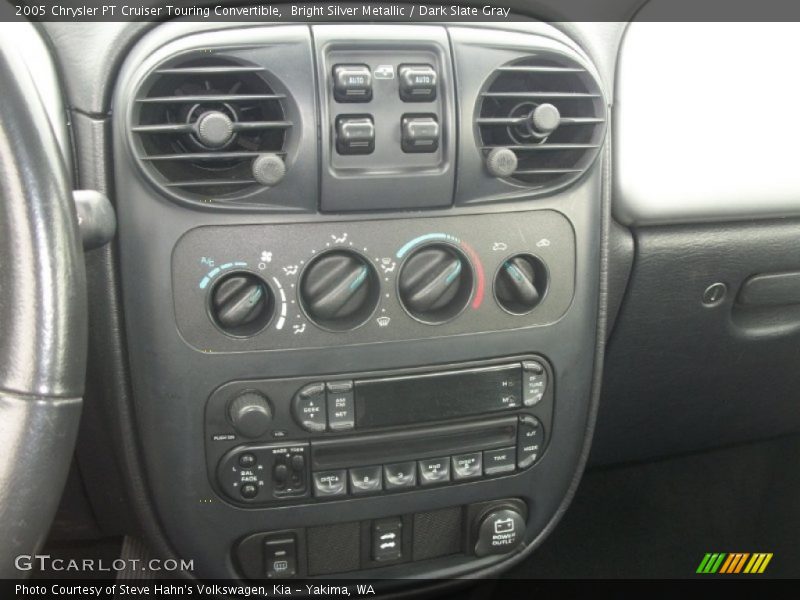 Bright Silver Metallic / Dark Slate Gray 2005 Chrysler PT Cruiser Touring Convertible