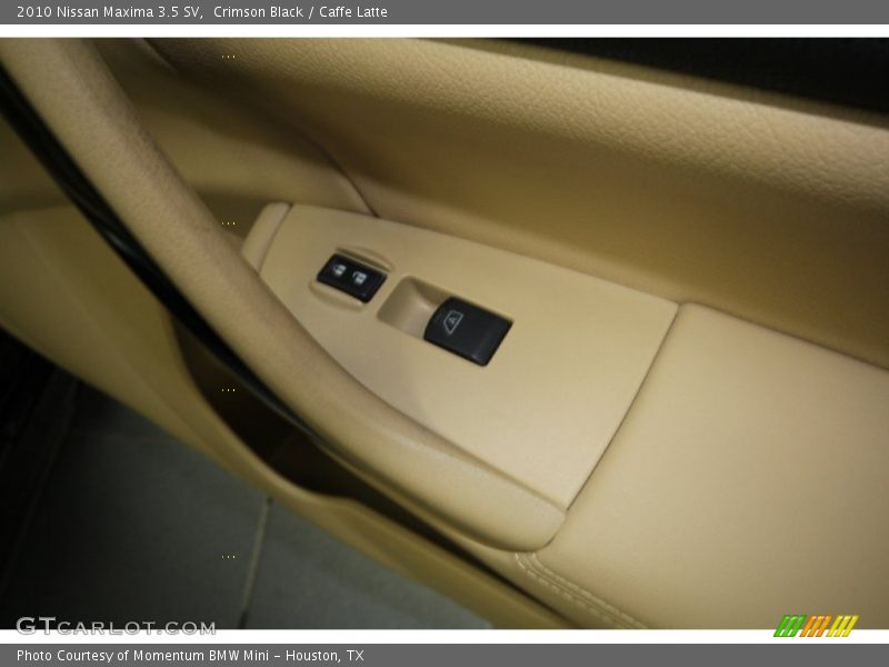 Crimson Black / Caffe Latte 2010 Nissan Maxima 3.5 SV