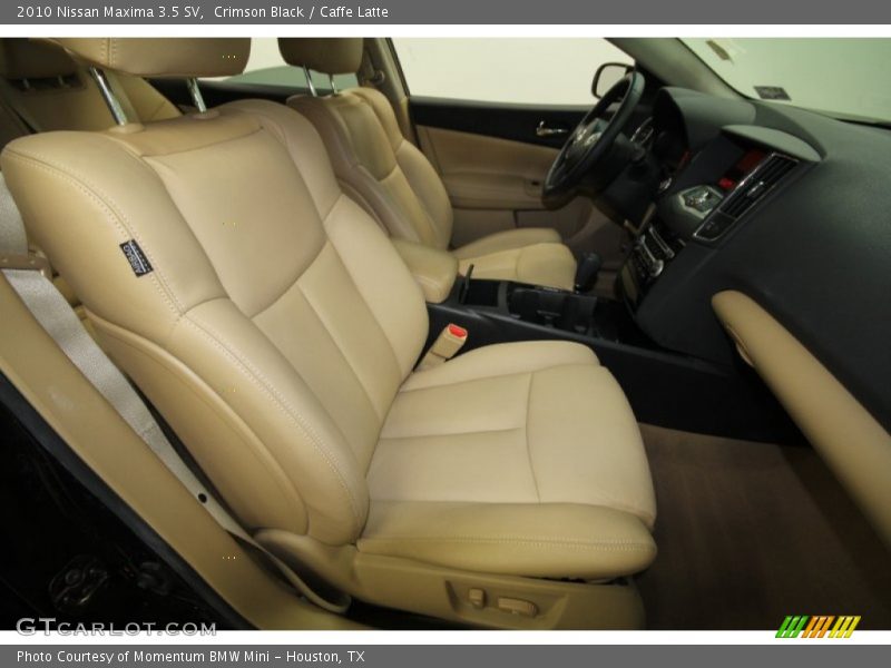 Crimson Black / Caffe Latte 2010 Nissan Maxima 3.5 SV