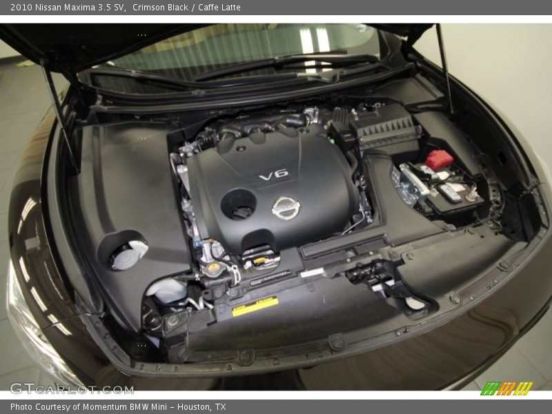 Crimson Black / Caffe Latte 2010 Nissan Maxima 3.5 SV
